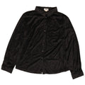 Trend Damen Hemdbluse UK 20 2XL Schwarz Polyester