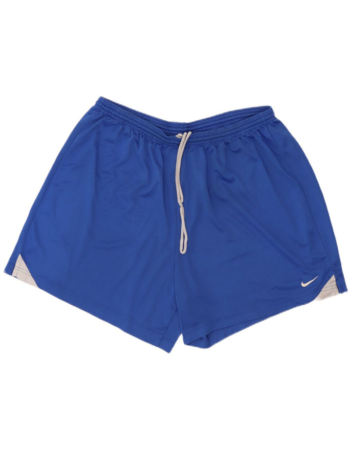 Nike Herren Sportshorts 2XL Blau Polyester Sport