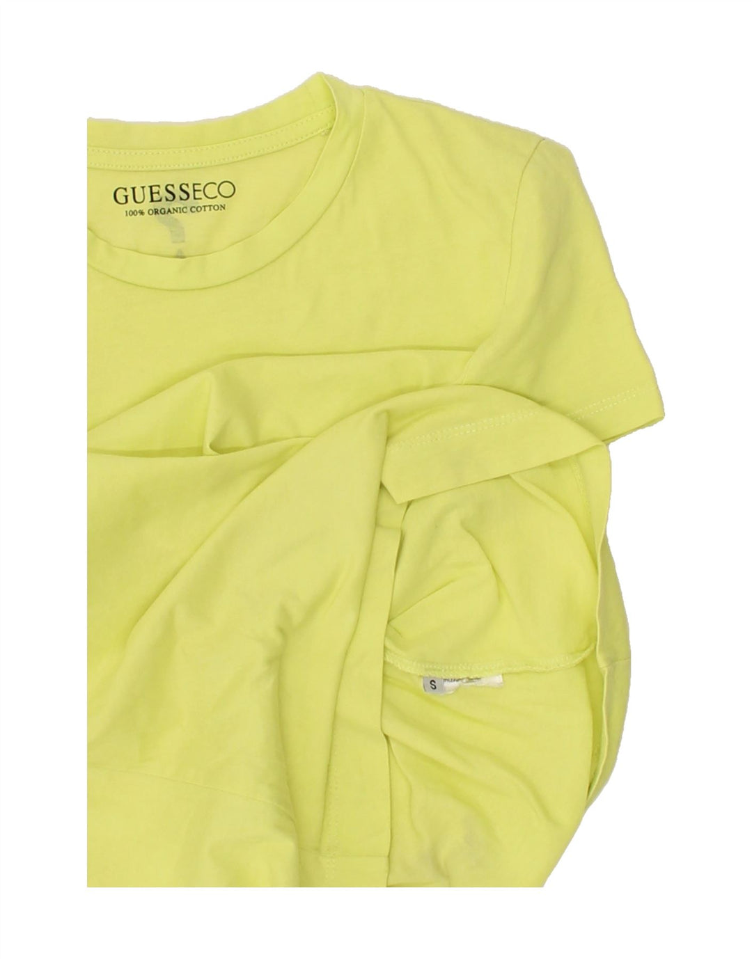 GUESS Womens T-Shirt Top UK 8 Small Green Vintage Guess and Second-Hand Guess from Messina Hembry 