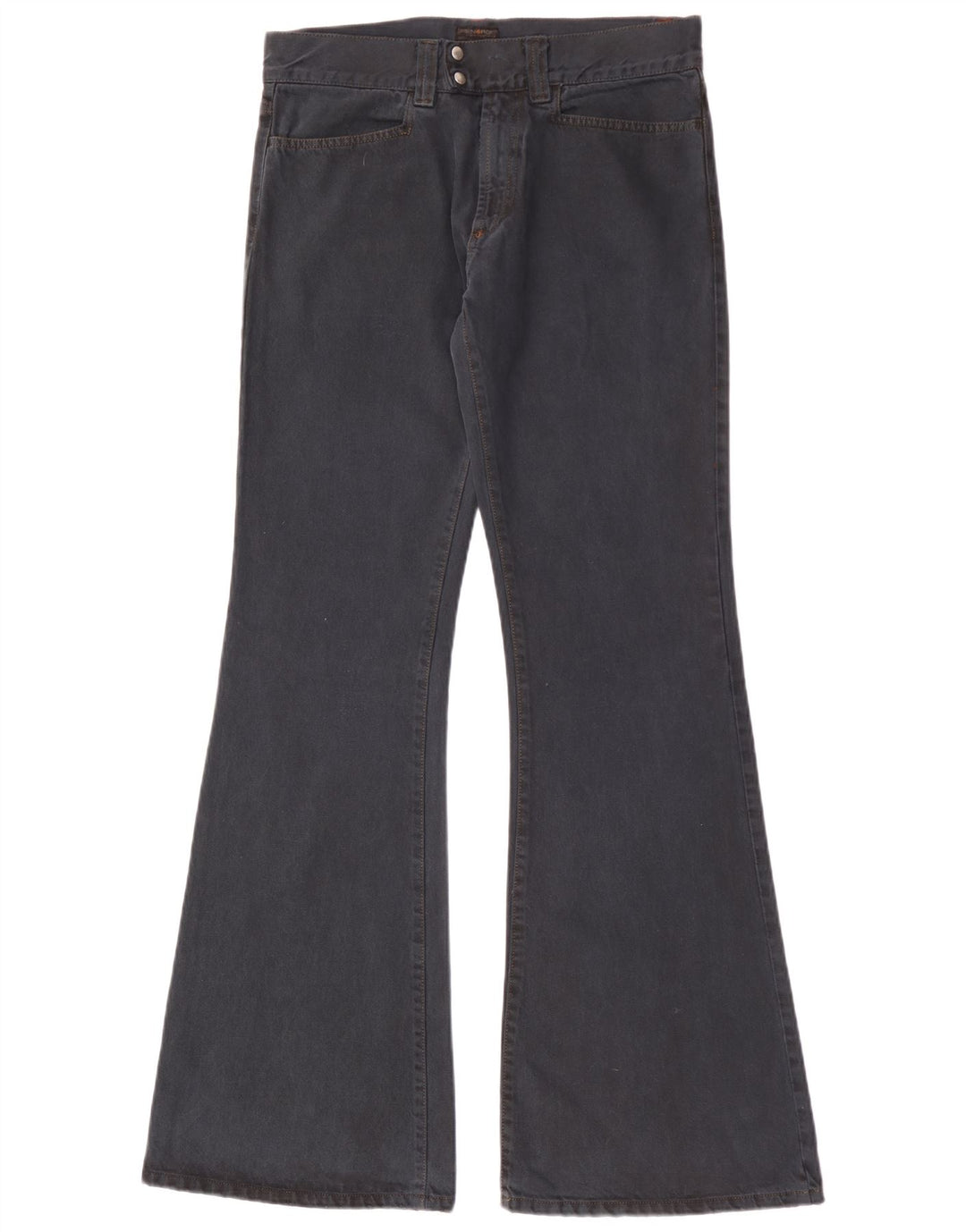 Energie Damen Schlagjeans W33 L35 Marineblaue Baumwolle