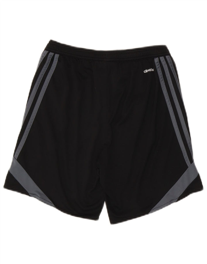 ADIDAS Climalite Sportshorts für Jungen, 11–12 Jahre, Größe L, Schwarz, Farbblock