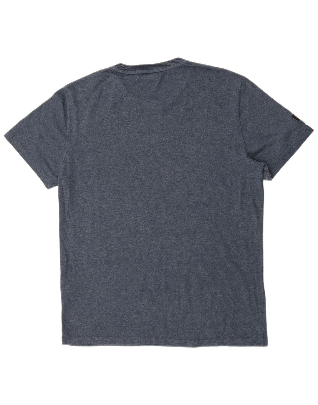 Superdry Herren Grafik-T-Shirt-Oberteil XL aus blauer Baumwolle