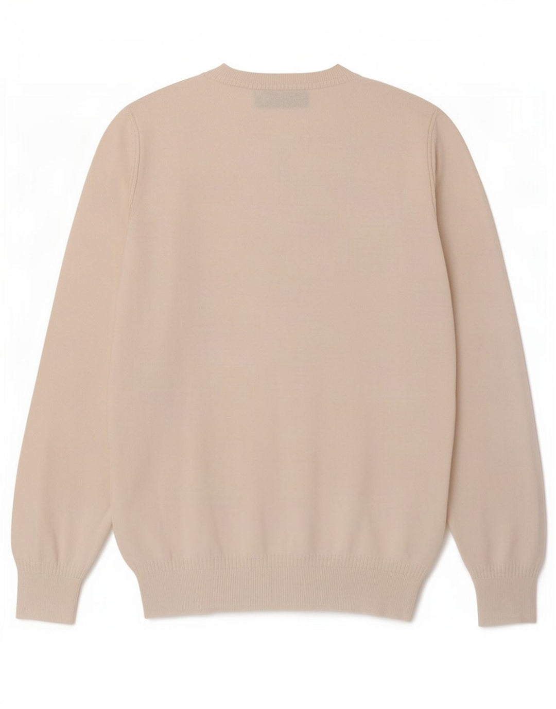 Gas Herren-Pullover mit V-Ausschnitt, Größe S, Weiß