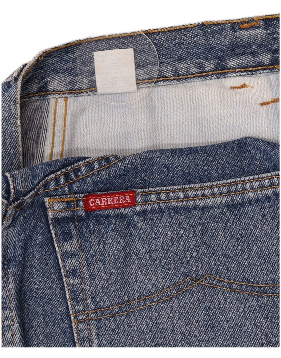 Carrera Damen Jeansrock W30 mittelblaue Baumwolle