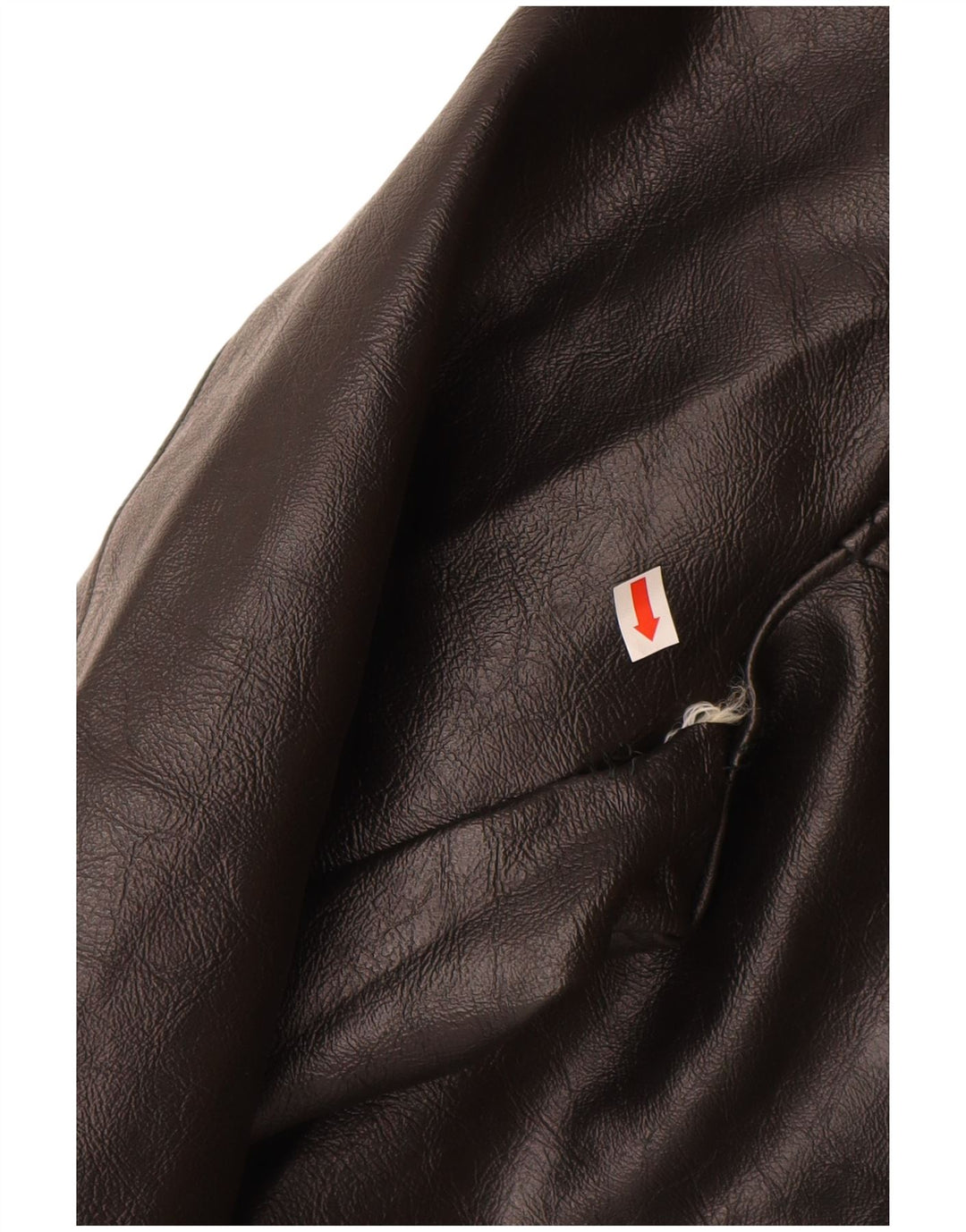 VINTAGE Herren Lederjacke UK 40 Großes schwarzes Leder