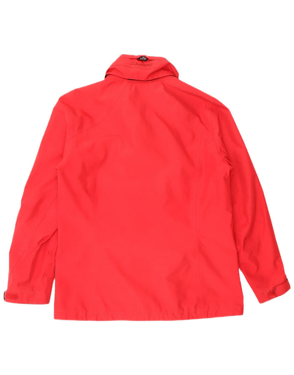 Schöffel Damen Regenjacke UK 14 Large Rot Polyester