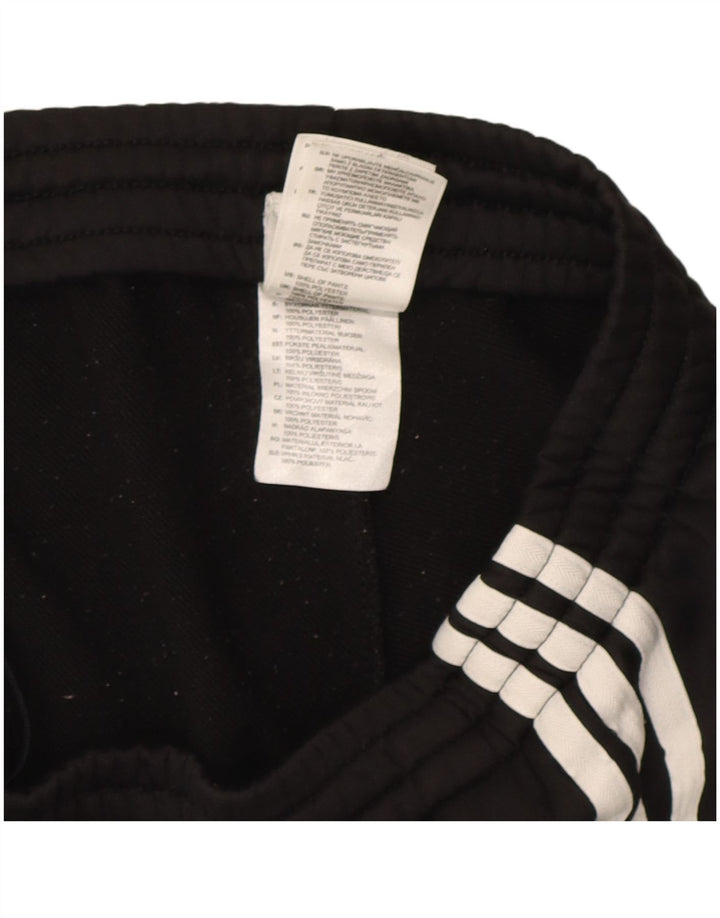 Adidas Damen Trainingshose UK 8/10 Small Schwarz Polyester