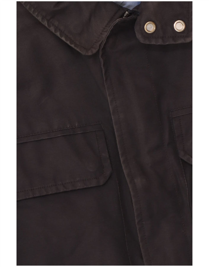 Marks & Spencer Herren Autograph Utility Jacke UK 40 Large Marineblau Baumwolle