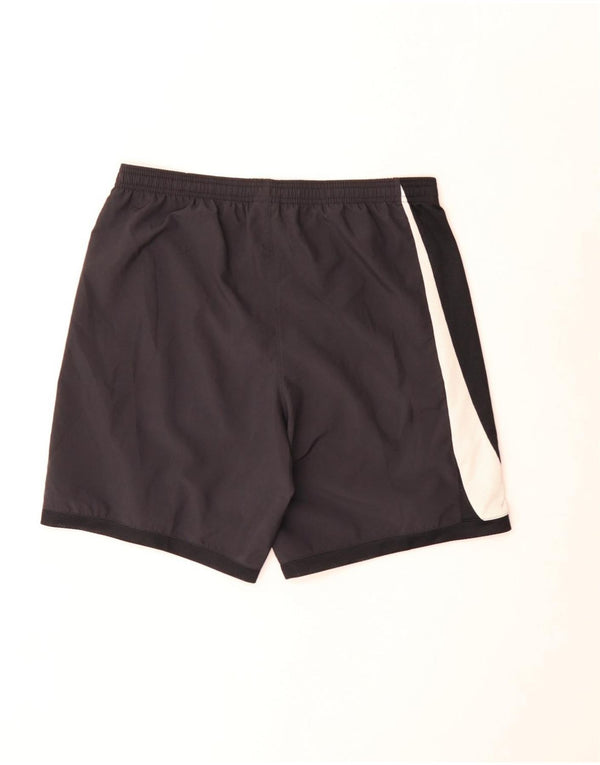 Nike Herren Graphic Slim Fit Sportshorts Medium Black Colourblock Sports