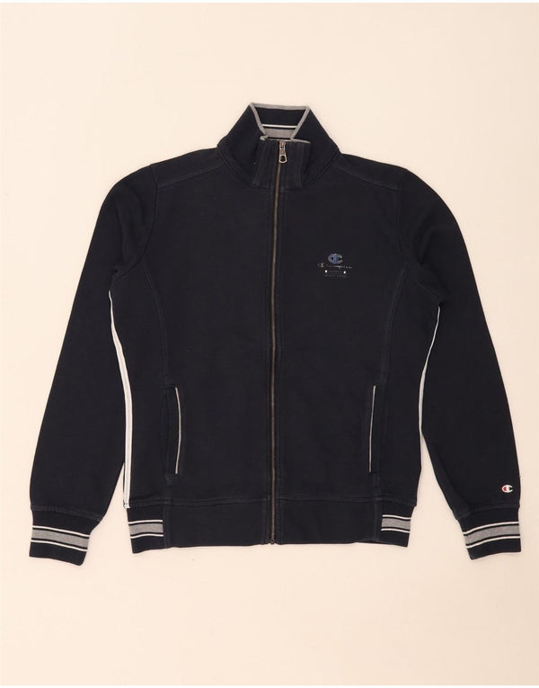 Champion Womens Heritage Fit Trainingsanzug-Oberjacke UK 14 Medium Navy Blue