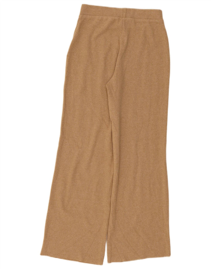 Zara Damen-Trainingshose, Gr. 10, Größe S, Beige, Polyester