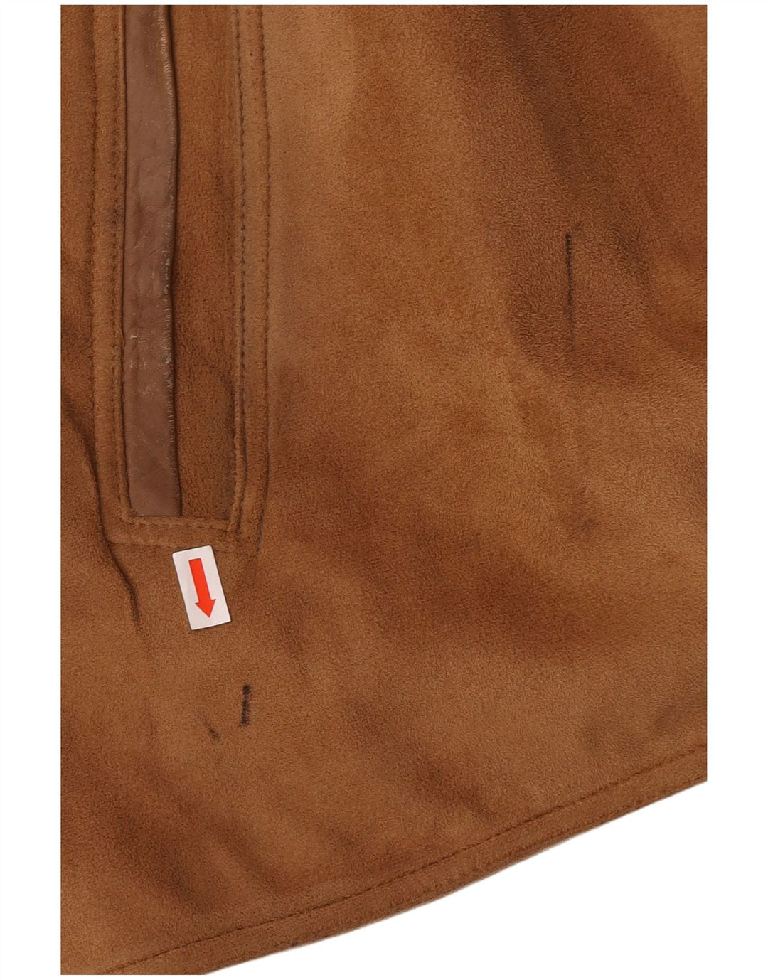 EMPORIO E.G.A Herren Wildleder Bomberjacke UK 42 XL Beige