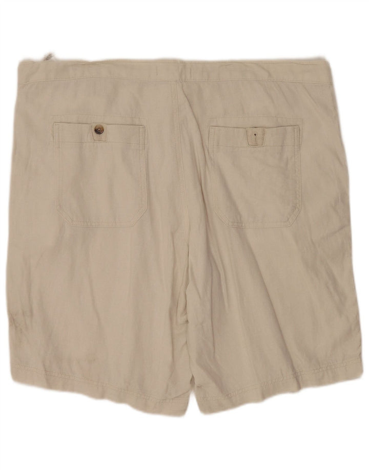 Marks & Spencer Herren Chinoshorts W42 2XL Beige Flachs