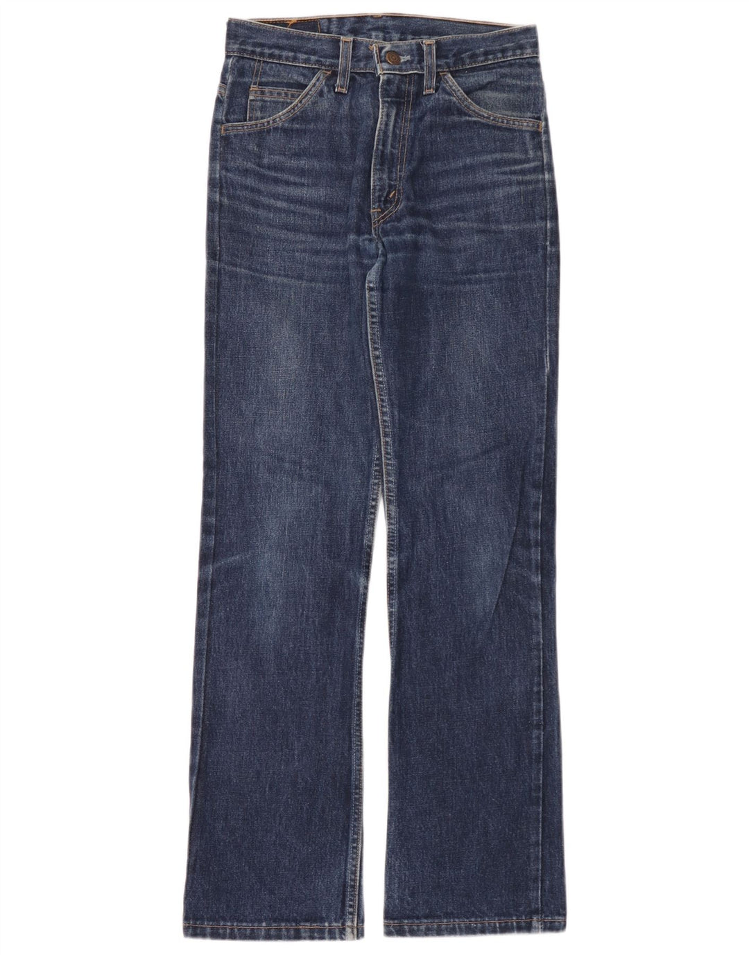 Levi's Herren 607 Straight Jeans W28 L30 Blaue Baumwolle