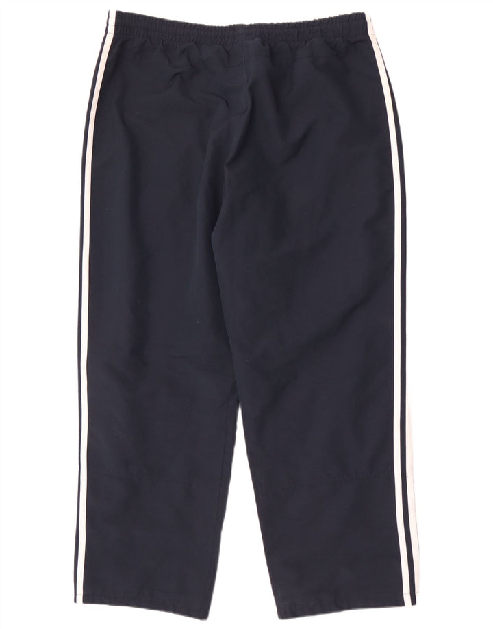 Adidas Herren-Trainingshose, groß, marineblau, Polyester