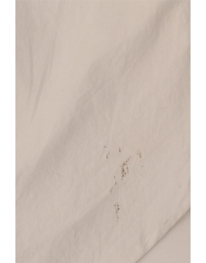 ZARA Damen-Oversize-Hemdkleid, UK-Größe 44, mittelweiße Baumwolle