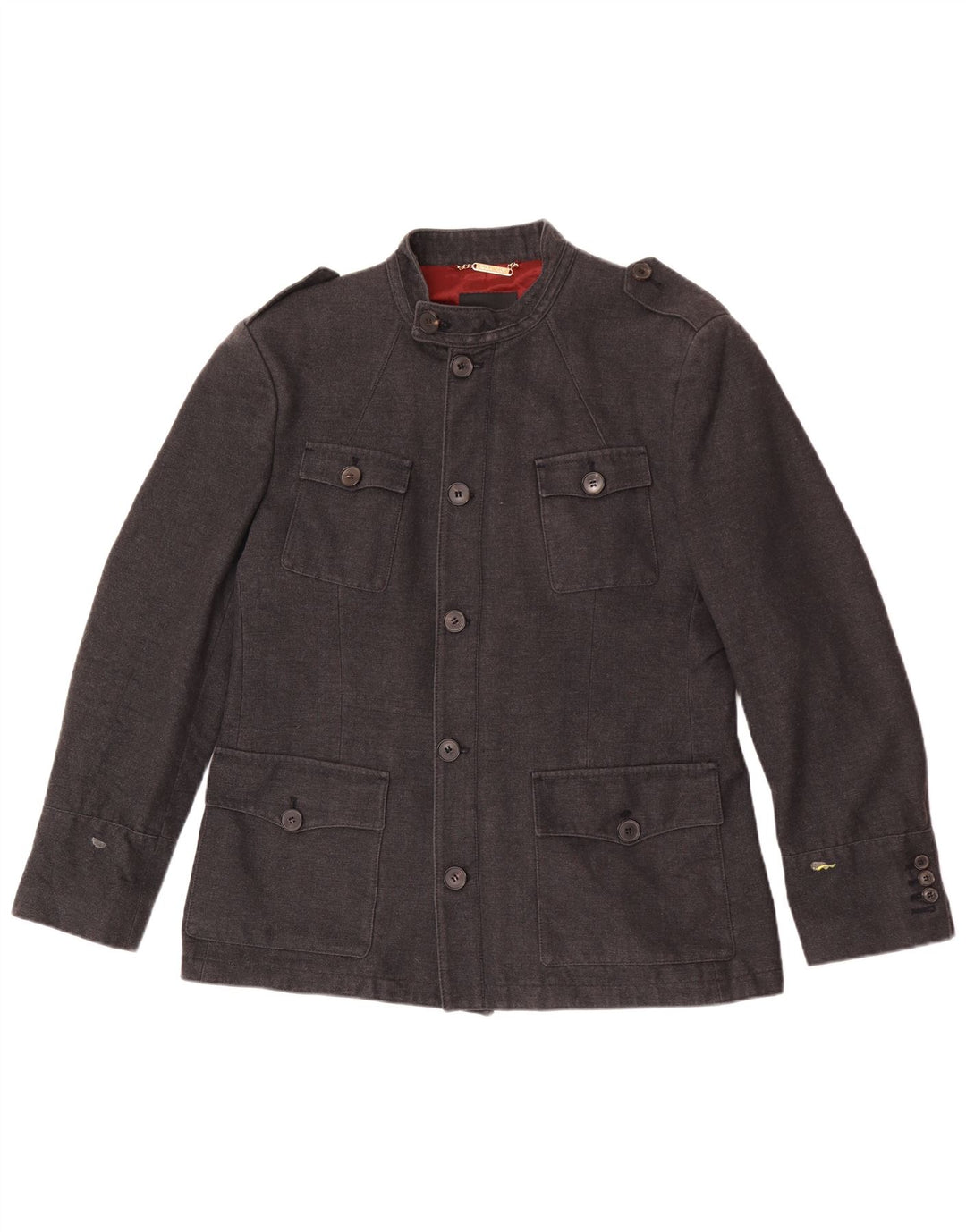 Zara Herren Militärjacke EU 54 XL Grau