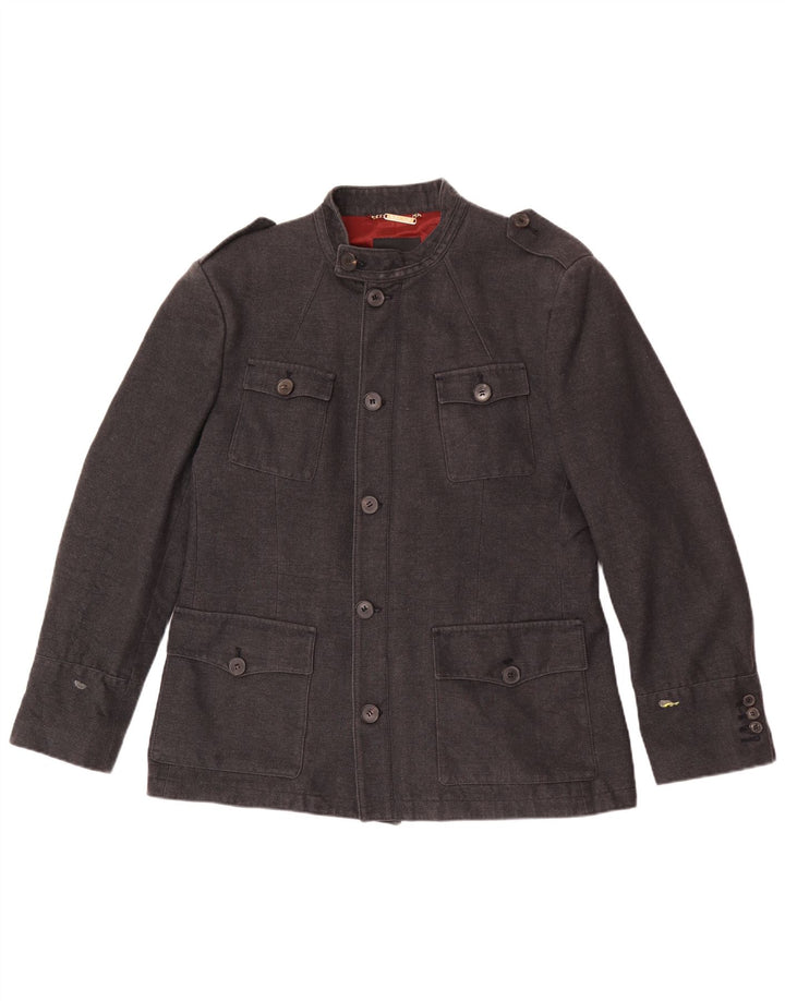 Zara Herren Militärjacke EU 54 XL Grau