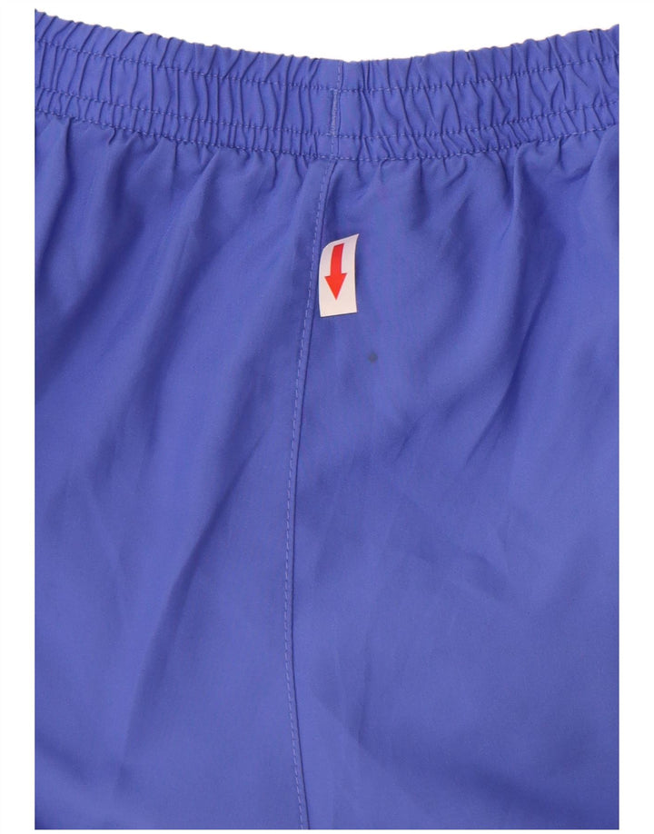 Nike Damen Sportshorts UK 14 Mittelblaues Colourblock-Polyester