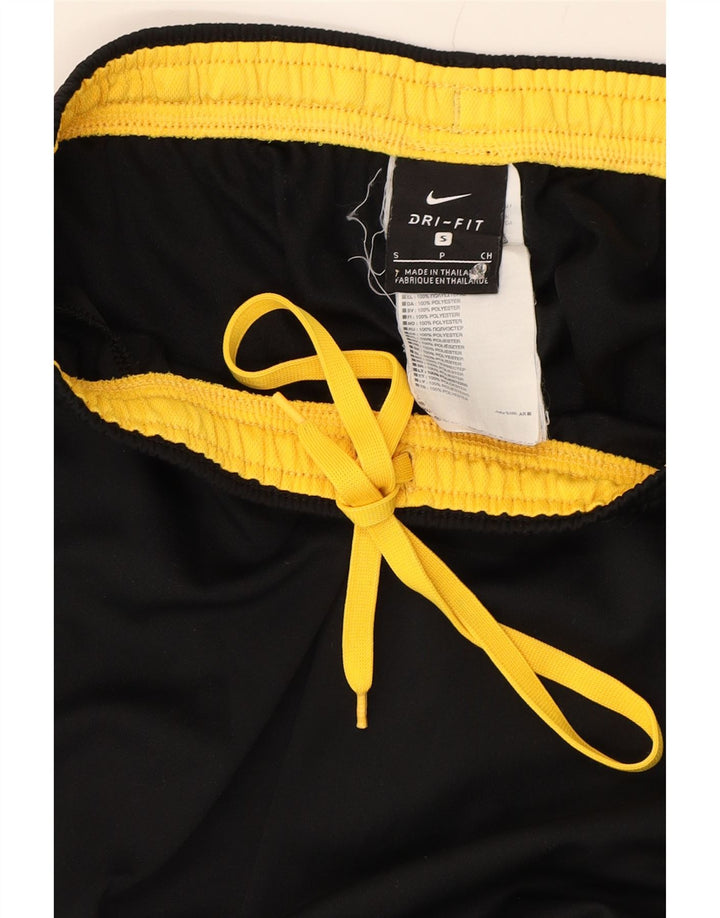 NIKE Mens Dri Fit Tracksuit Trousers Small  Black Polyester Vintage Nike and Second-Hand Nike from Messina Hembry 