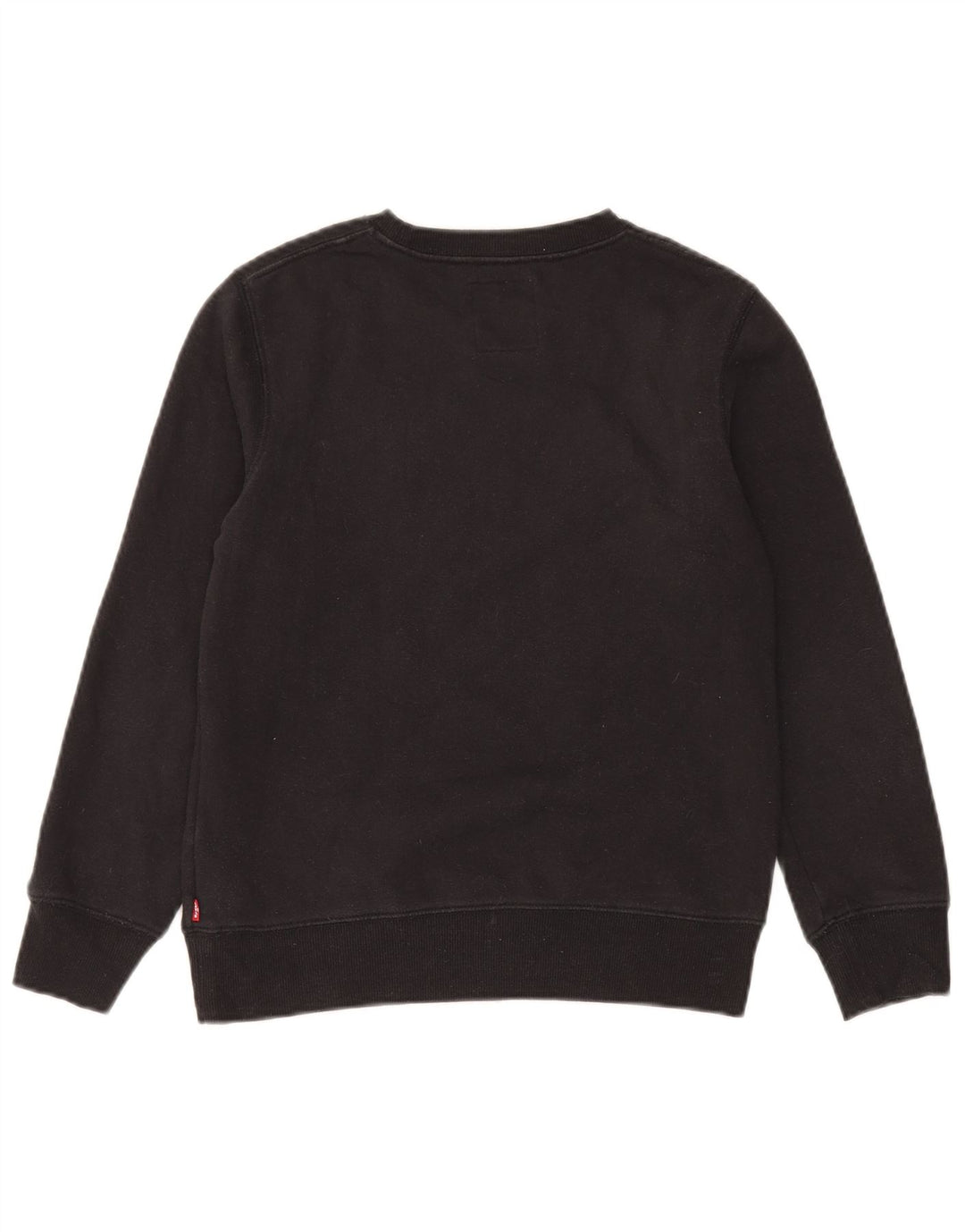Levi's Jungen-Sweatshirt mit Grafik, 11–12 Jahre, schwarze Baumwolle