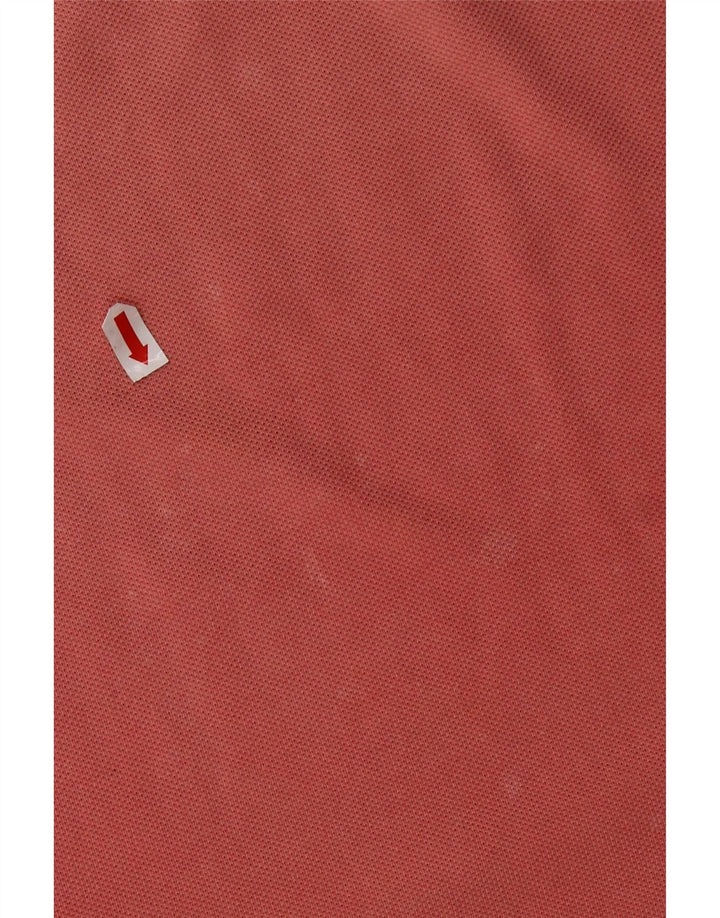 LACOSTE Herren-Poloshirt, Größe 4, mittelrosa, Baumwolle