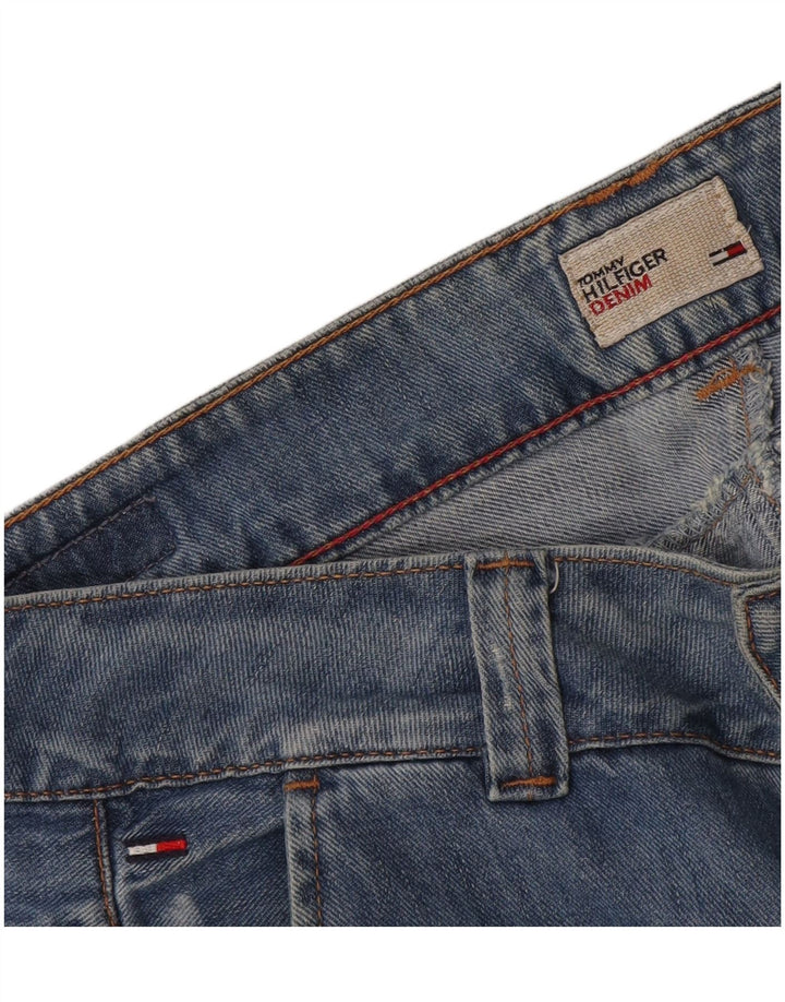 Tommy Hilfiger Damen-Jeans mit weitem Bein, W32, L30, Blau