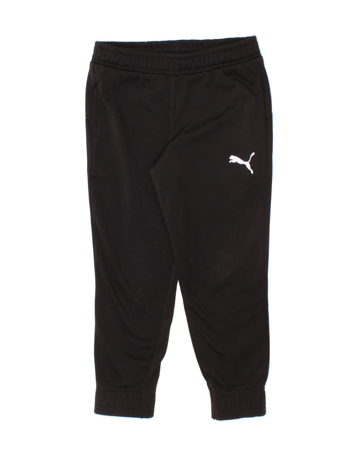 PUMA Boys Tracksuit Trousers Joggers 3-4 Years  Black Vintage Puma and Second-Hand Puma from Messina Hembry 