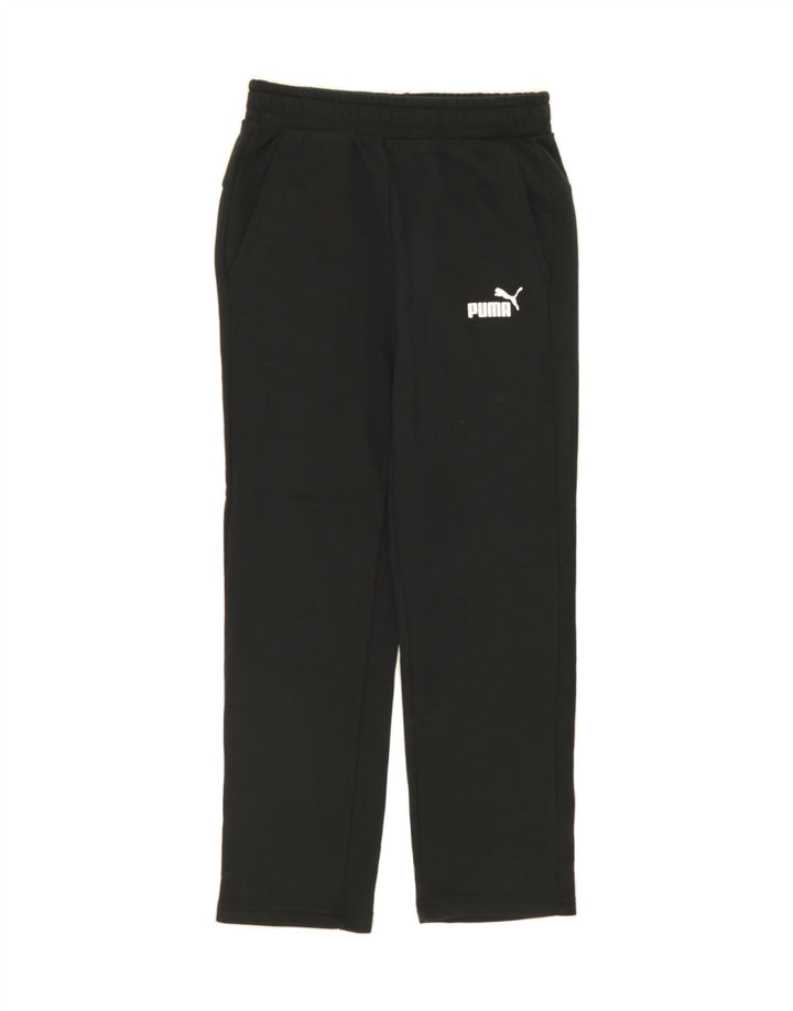 PUMA Mens Tracksuit Trousers Small  Black Cotton Vintage Puma and Second-Hand Puma from Messina Hembry 