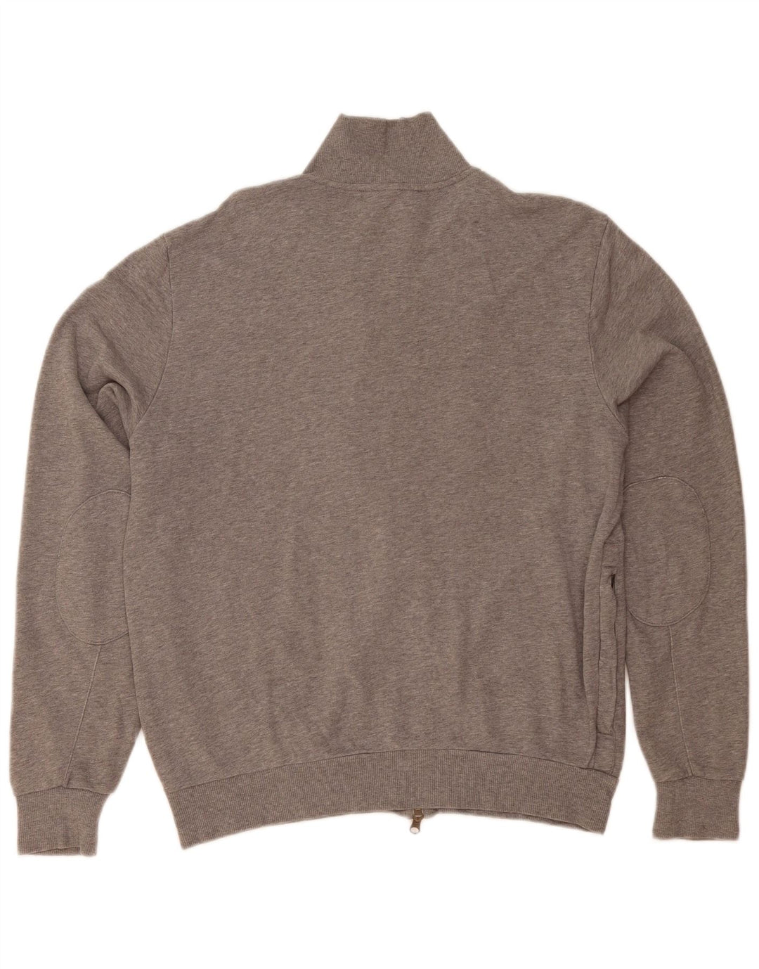 Sun68 Herren-Trainingsanzug-Oberteil, Jacke, XL, grau gefleckte Baumwolle