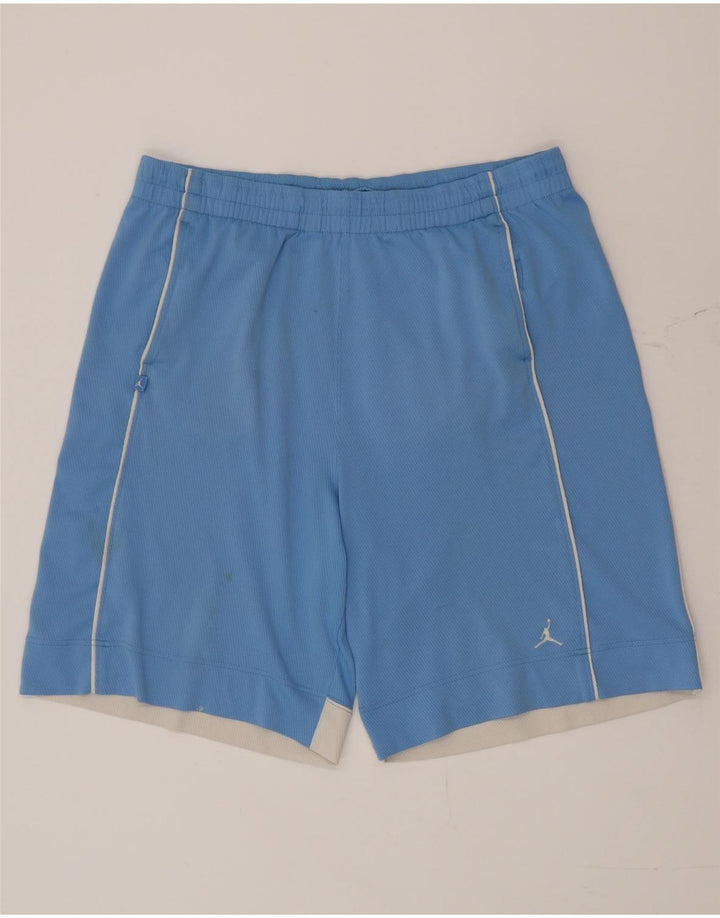 Jordan Herren-Sportshorts, groß, blau, Farbblock
