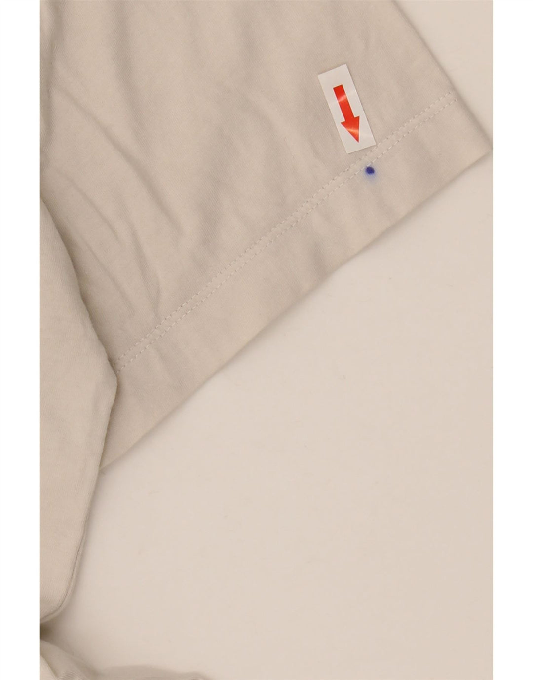 Nike Herren-T-Shirt mit lockerer Passform, mittelgroß, aus weißer Baumwolle