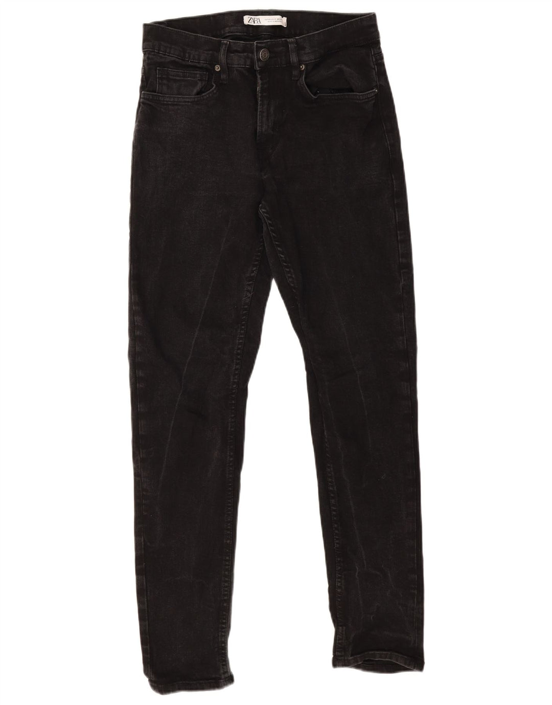 Zara Herren Skinny Jeans EU 40 Medium W31 L30 Schwarz