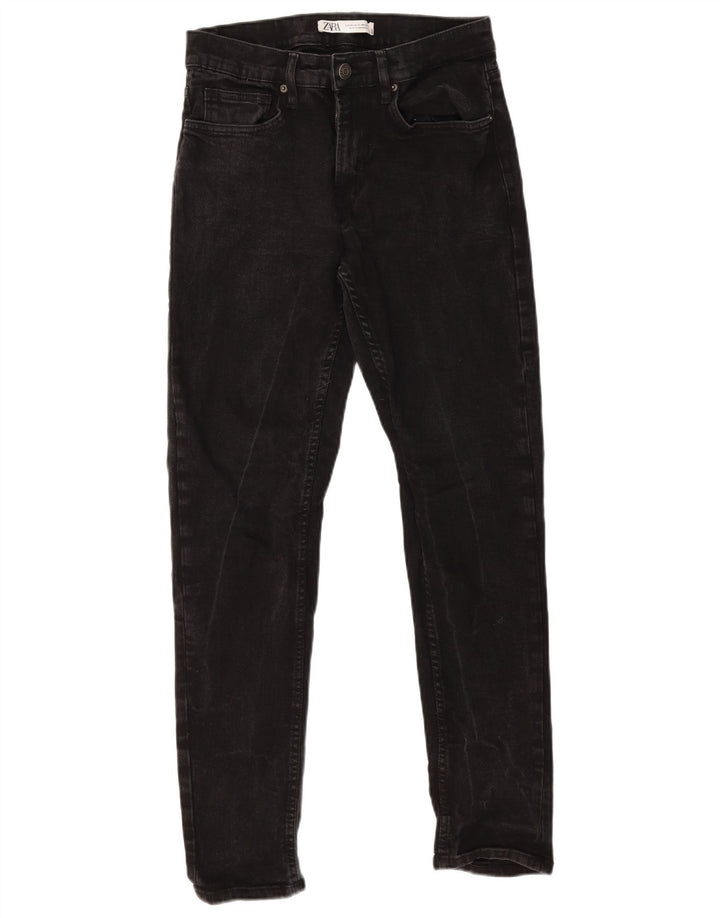 Zara Herren Skinny Jeans EU 40 Medium W31 L30 Schwarz