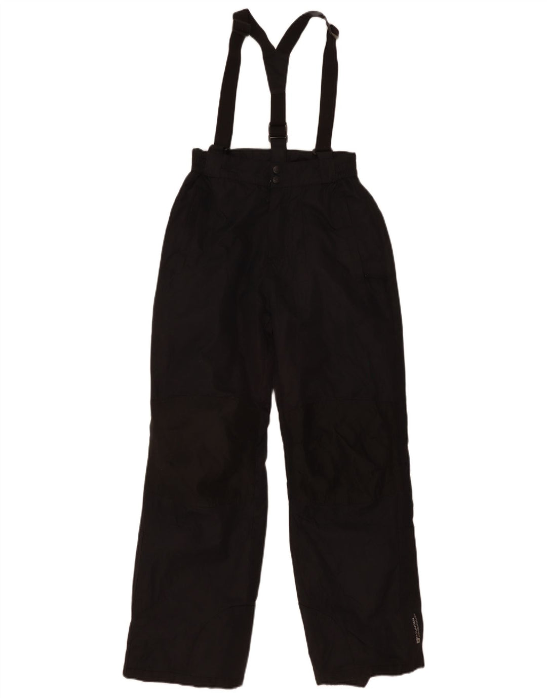 Mountain Warehouse Jungen-Latzhose, Skihose, 12–13 Jahre, schwarzes Polyester