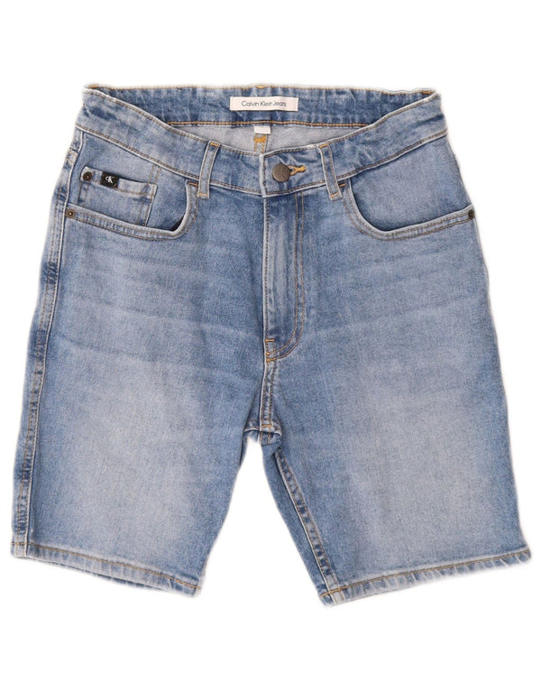 Calvin Klein Jeansshorts für Jungen, 13–14 Jahre, W26, Blau