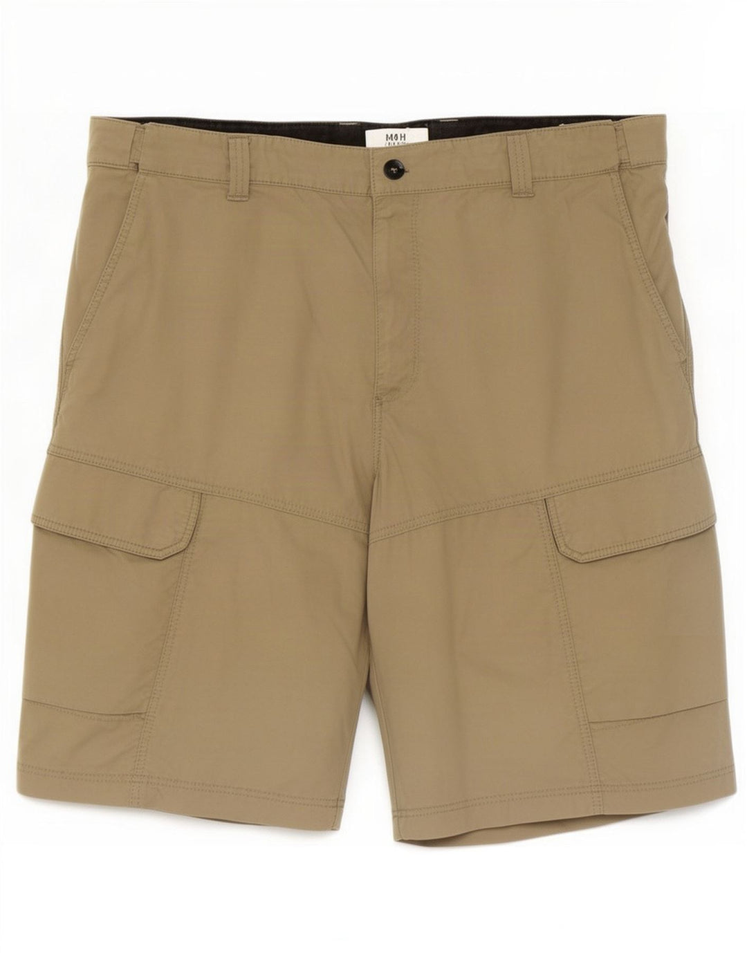 Marks & Spencer Herren Cargoshorts EU 40 Medium W40 Beige Baumwolle