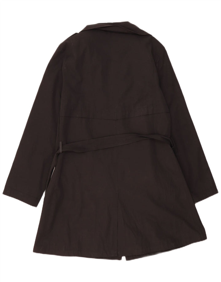 Gioni Feroti Damen Trenchcoat UK 14 Medium Schwarz