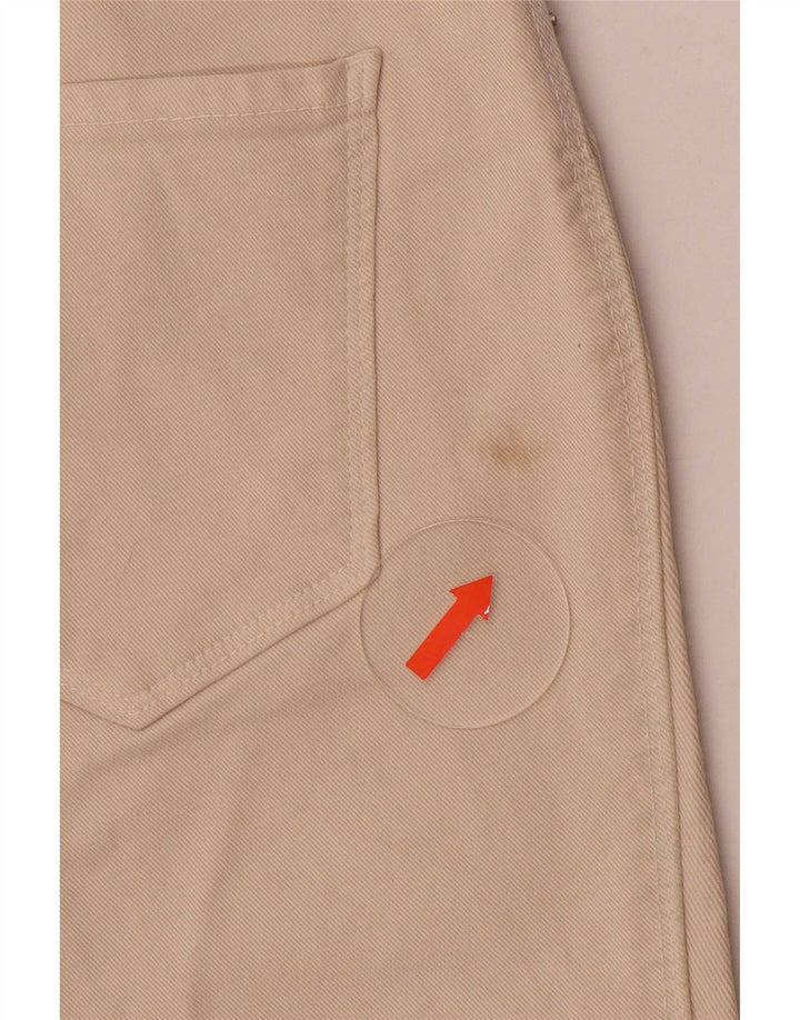 Massimo Dutti Damen Slim Jeans EU 38 Small W28 L28 Beige