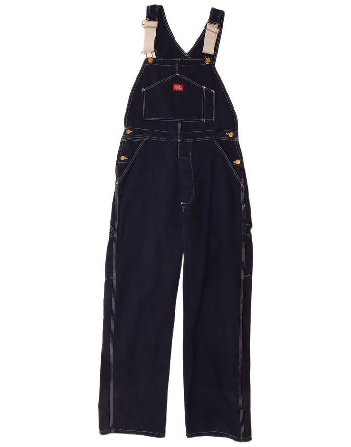 Dickies Herren-Latzhose, Cargohose, Größe 30, W30, L32, Marineblau