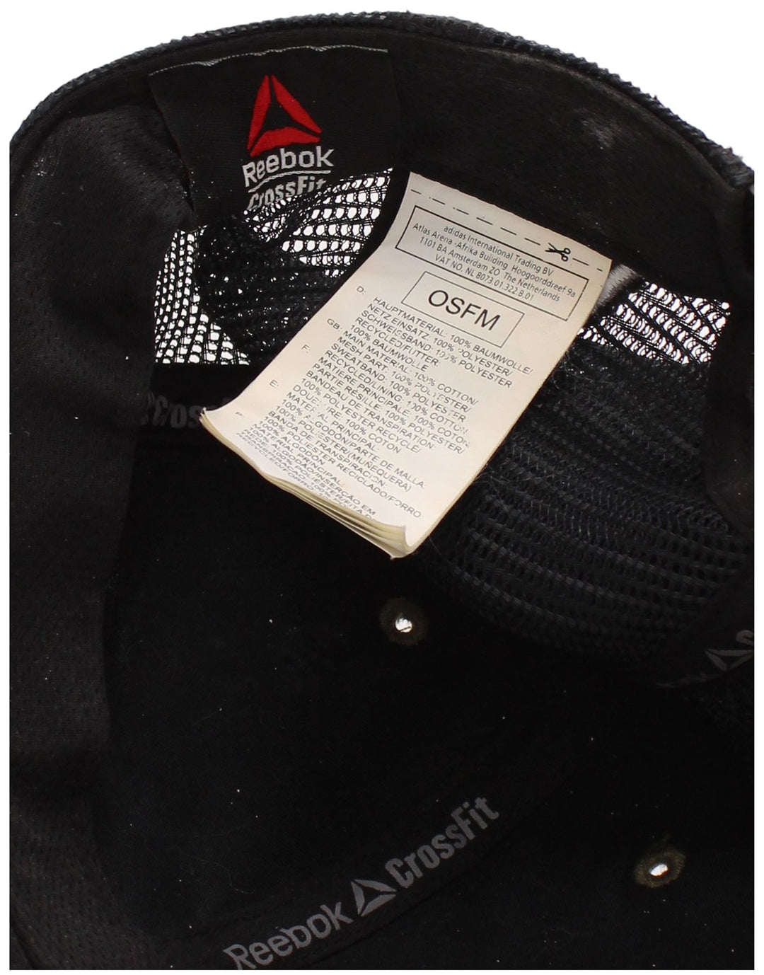 Reebok Herren Graphic Trucker Cap, Einheitsgröße, Khaki, Colourblock-Baumwolle