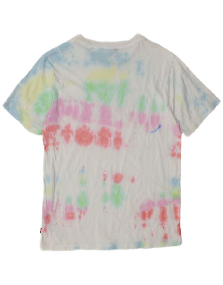 Levi's Herren-T-Shirt mit Standard-Grafik, Größe S, mehrfarbig, Batik-Baumwolle