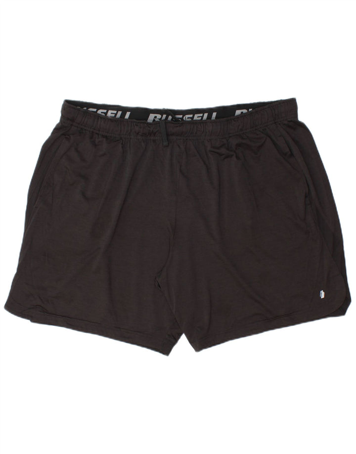 RUSSELL ATHLETIC Herren Dri-Power Sport Shorts XL Schwarz Polyester