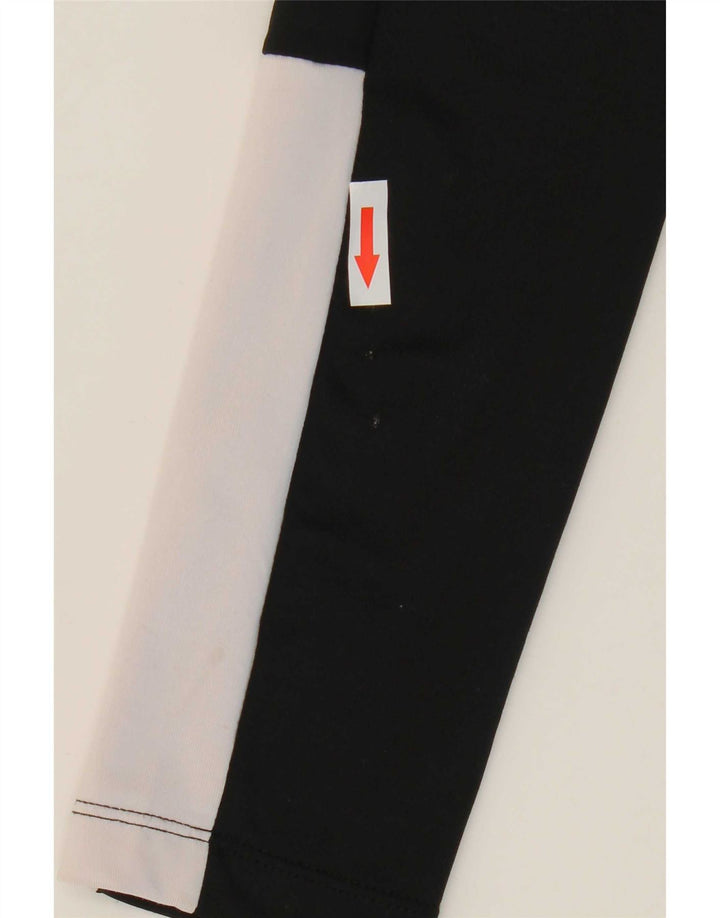 Arena Damen-Trainingsanzugoberteil, Jacke, UK 10, Größe S, Schwarz, Colourblock-Polyester