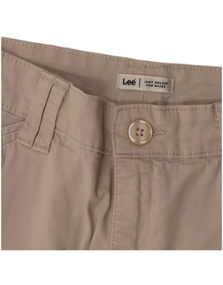 LEE Damen Caprihose W30 L19 Beige