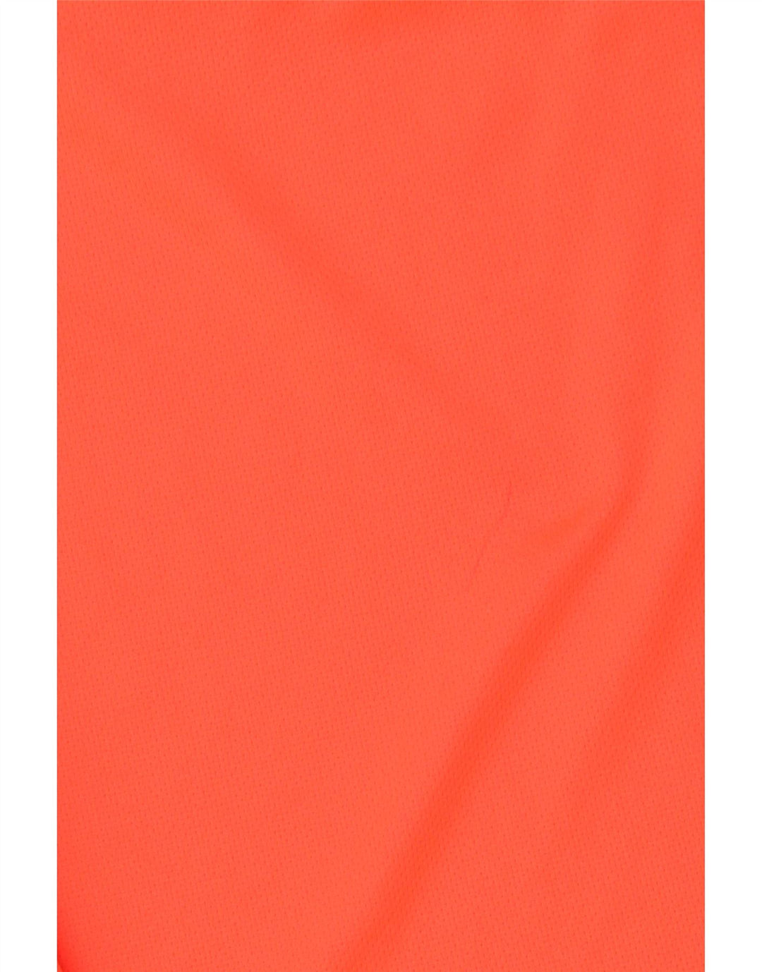 ADIDAS Climalite T-Shirt für Jungen, 15–16 Jahre, orangefarbenes Colourblock-Polyester