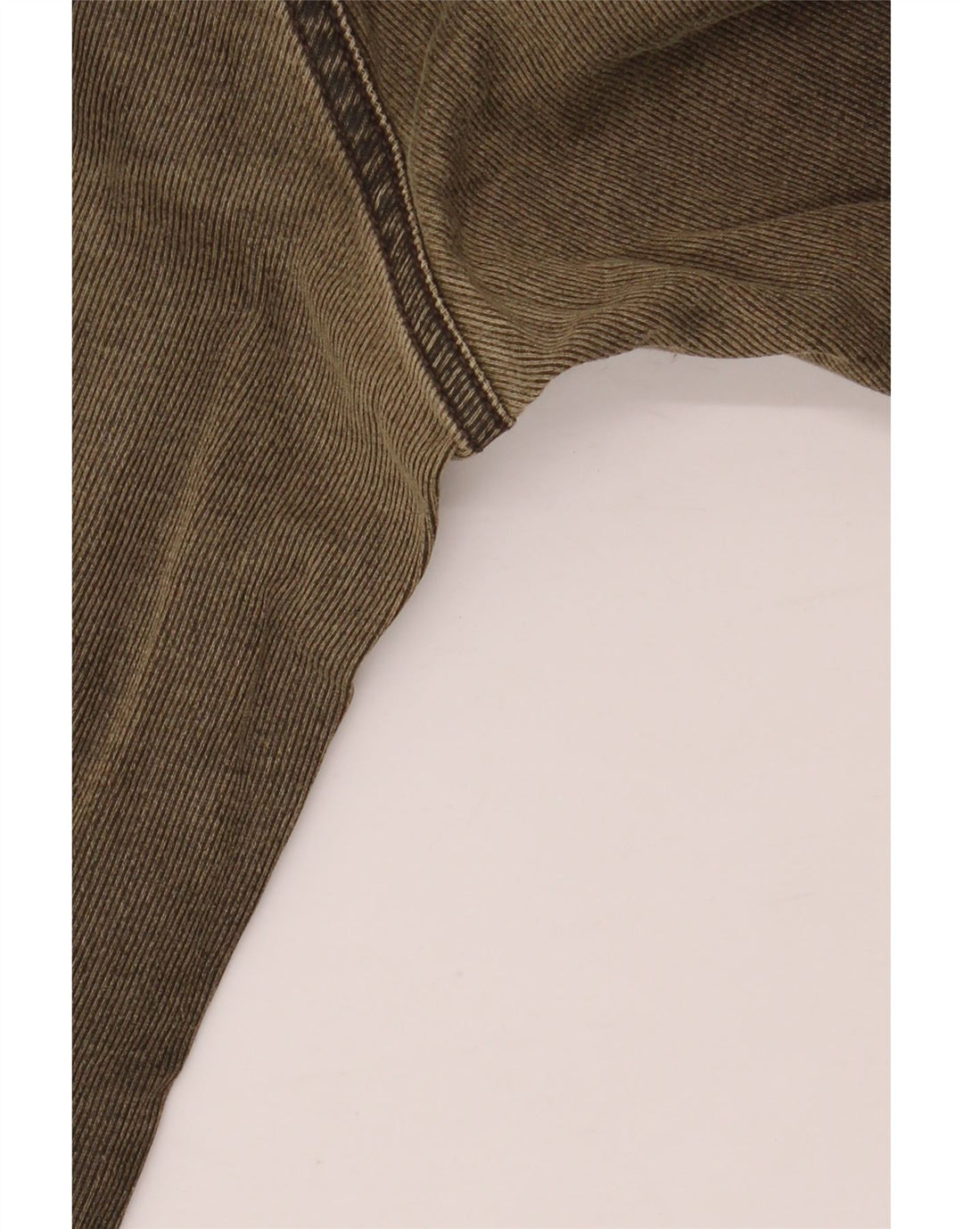 ICEBERG Herren Straight Jeans W38 L27 Khaki Baumwolle