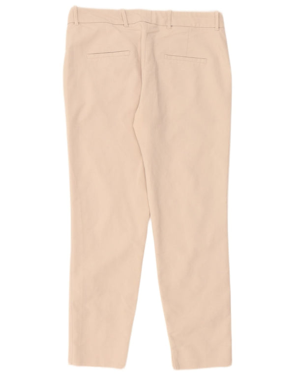 Zara Slim Chino-Hose für Damen, groß, W32, L28, Beige