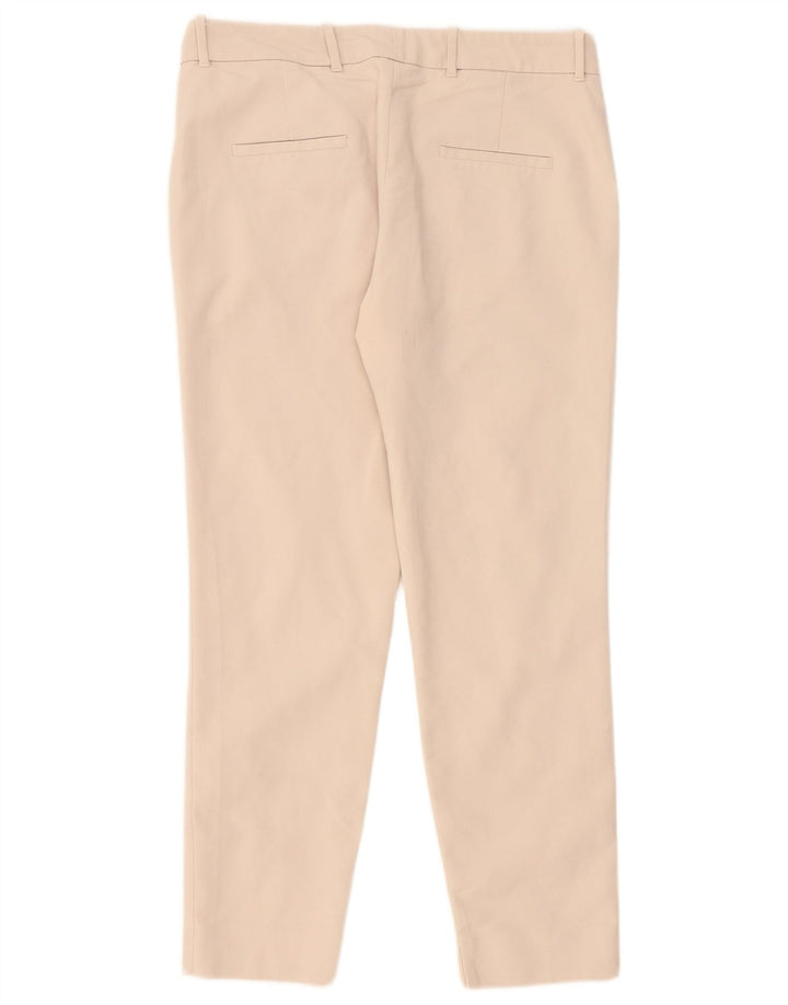 Zara Slim Chino-Hose für Damen, groß, W32, L28, Beige