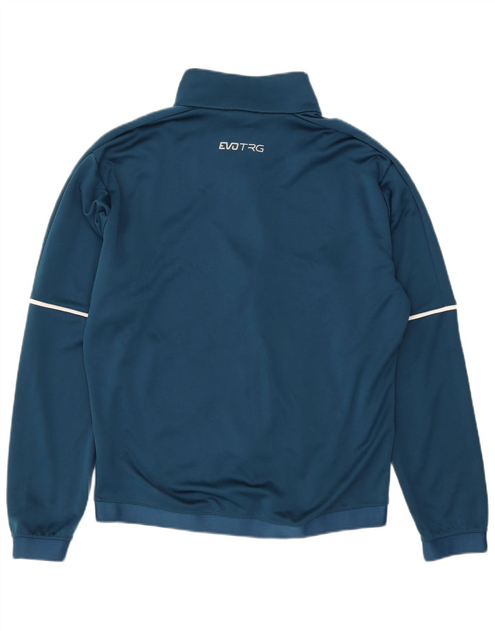 PUMA Mens Tracksuit Top Jacket Medium Navy Blue Polyester